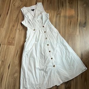 J Crew white dress
